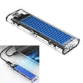 ORICO TCM2M-C3 M.2 SSD Caja de disco duro de doble protocolo