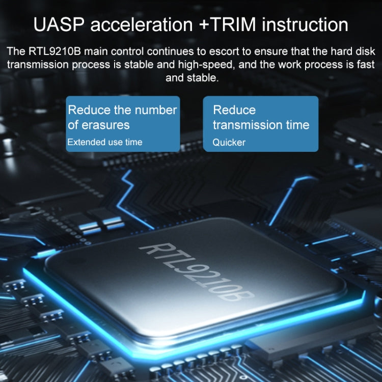 ORICO TCM2M-C3 M.2 SSD Caja de disco duro de doble protocolo