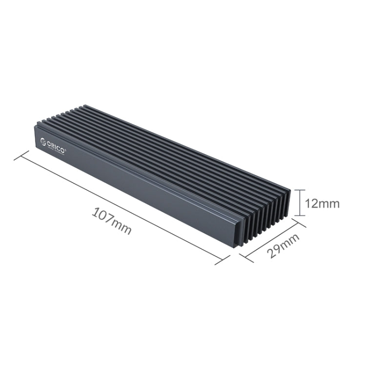 ORICO M2PJM-C3 M.2 SSD Caja de disco duro de doble protocolo