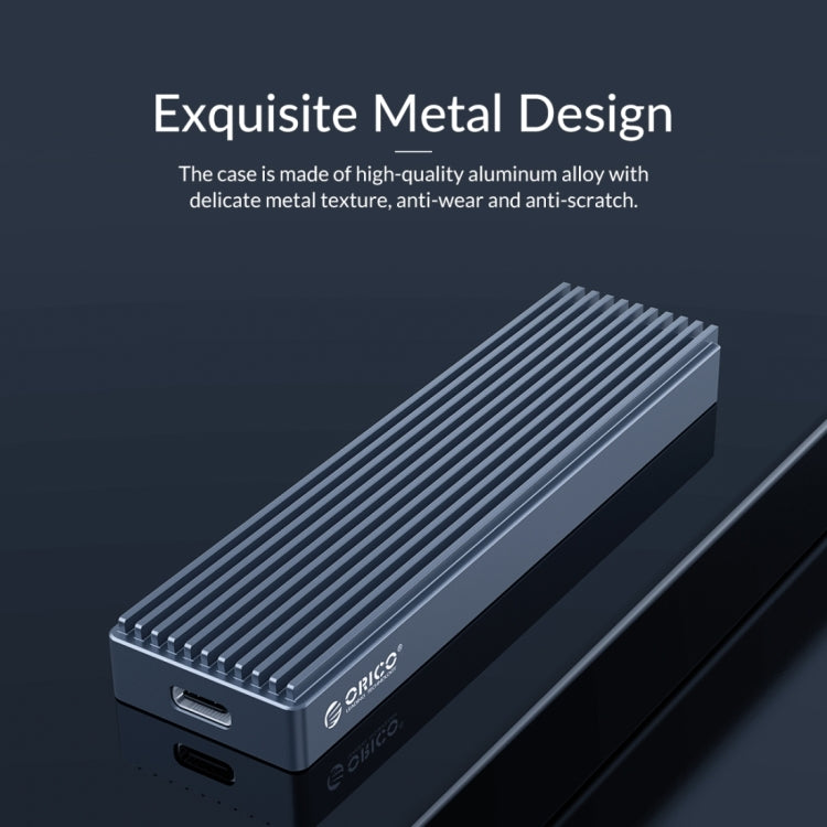 ORICO M2PJM-C3 M.2 SSD Caja de disco duro de doble protocolo