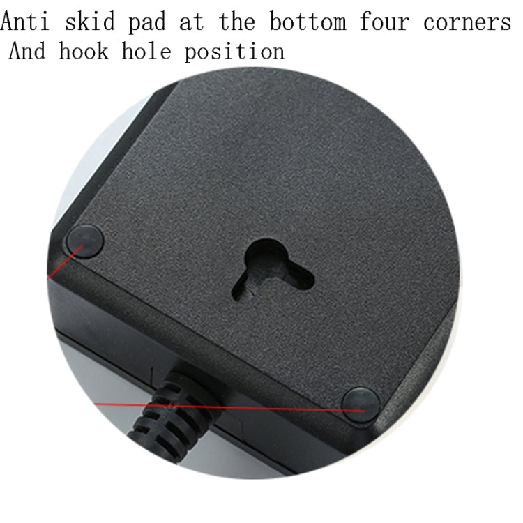 T09 3000W Alta potencia Multifunción Plug-in Conector universal internacional de 3 orificios + 6 USB de carga inteligente, EU PLUG, US PLUG, UK PLUG