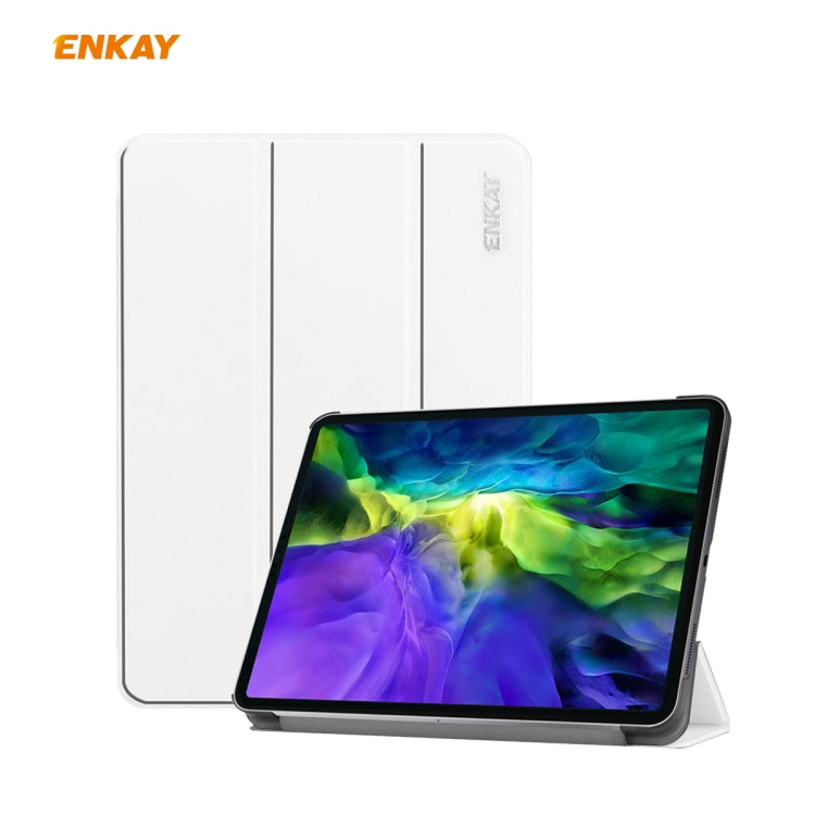 ENKAY ENK-8001 Estuche inteligente de cuero con tapa horizontal con patrón de mezclilla con soporte para iPad Pro 11 (2020), For iPad Pro 11 (2020)