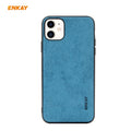 Para iPhone 11 ENKAY ENK-PC028 Serie de negocios Textura de tela Cuero de PU + TPU Estuche delgado y suave, For iPhone 11