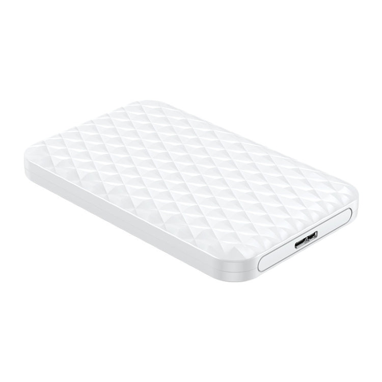 Caja de disco duro portátil ORICO 2520U3 de 2,5 pulgadas, White, Black