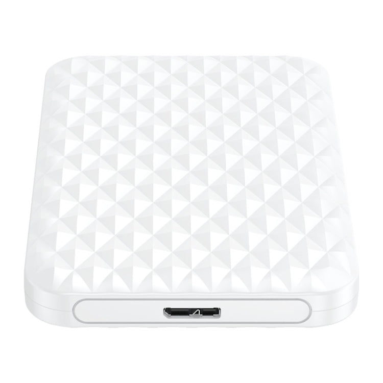 Caja de disco duro portátil ORICO 2520U3 de 2,5 pulgadas, White, Black