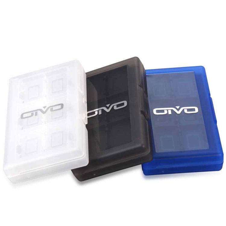 OIVO IV-SW029 24in1 Caja de almacenamiento de tarjeta de memoria de juego Estuche de tarjeta para Nintendo Switch