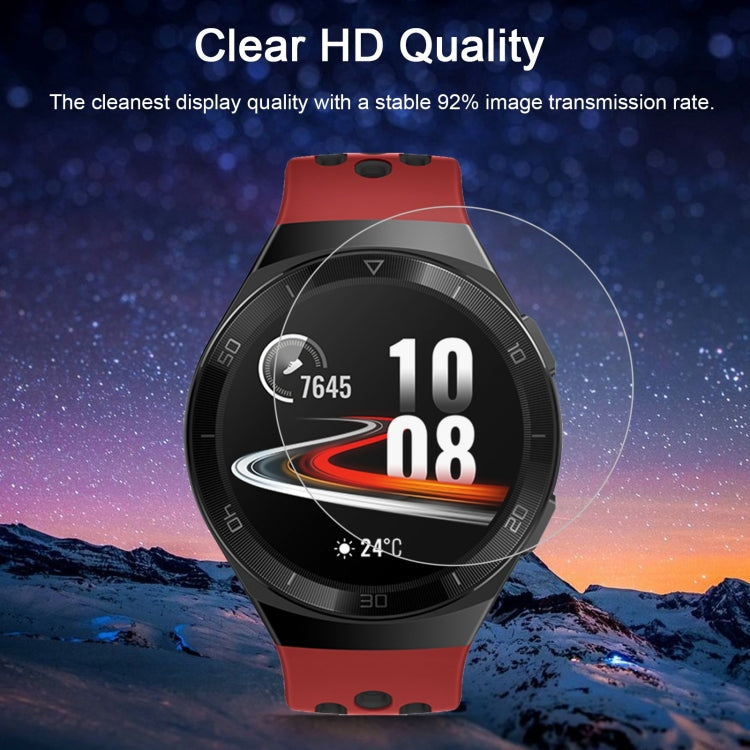 Para reloj Huawei GT2e película de vidrio templado 3 piezas