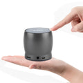 EWA A150 Mini altavoz portátil Bluetooth Inalámbrico Hifi Estéreo Fuerte Bass Music Boom Box Subwoofer de metal, compatible con tarjeta Micro SD y AUX de 3,5 mm