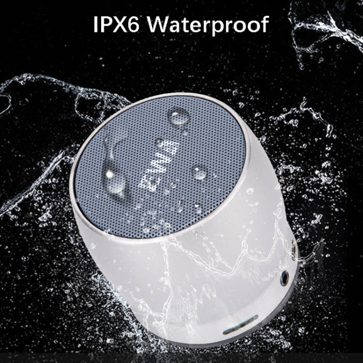 EWA A150 Mini altavoz portátil Bluetooth Inalámbrico Hifi Estéreo Fuerte Bass Music Boom Box Subwoofer de metal, compatible con tarjeta Micro SD y AUX de 3,5 mm
