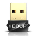 EDUP EP-AC1651 Adaptador WIFI USB 650Mbps Banda dual 5G / 2.4GHz Tarjeta de red inalámbrica externa Receptor Dongle Wifi para computadora portátil Windows MacOS