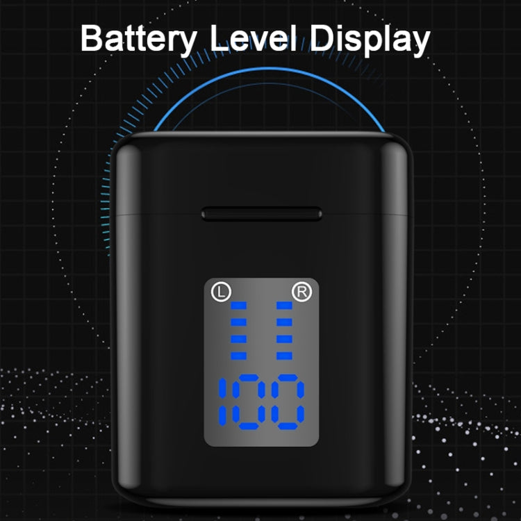T&G TG905 TWS Auriculares Bluetooth Auriculares deportivos inalámbricos Auriculares estéreo 5D con pantalla LED y caja de carga