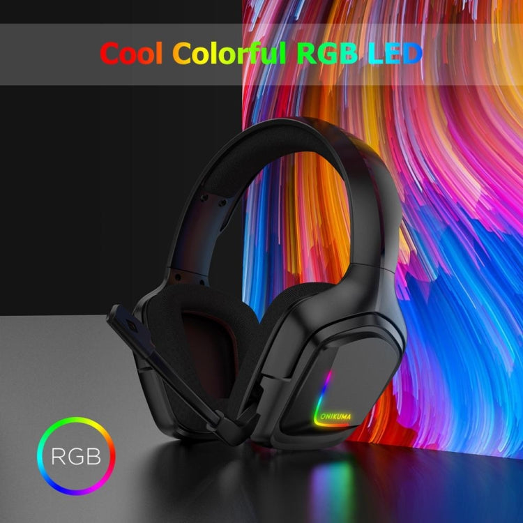 ONIKUMA K20 PS4 Auriculares estéreo para juegos con micrófono/luz LED para XBox One/tableta portátil