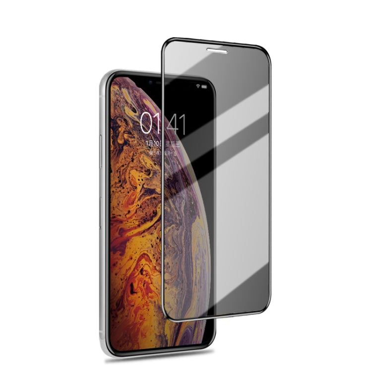 mocolo 0.33mm 9H 2.5D Pegamento completo Privacidad Película de vidrio templado antideslumbrante, For iPhone 12, For iPhone 12 Pro, For iPhone 12 Pro Max