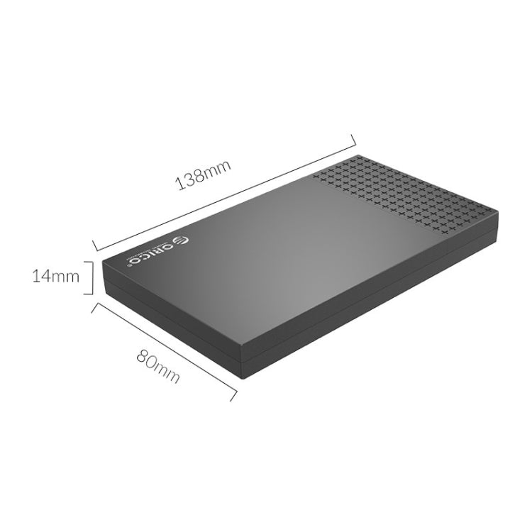 ORICO 2526C3 Caja de disco duro portátil USB-C / Type-C de 2,5 pulgadas