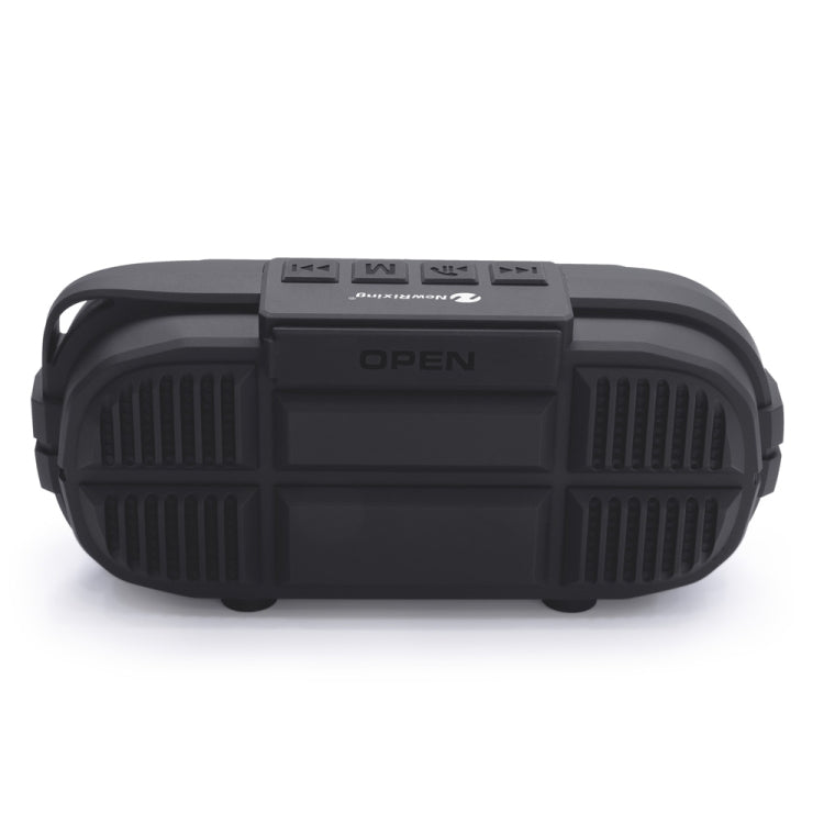NewRixing NR3023 Altavoz Bluetooth inalámbrico estéreo portátil, micrófono incorporado, compatible con tarjeta TF / FM