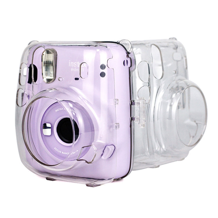 Richwell Carry Case Bag Crystal Hard Cover con correa para el hombro para Fujifilm Instax Mini 11