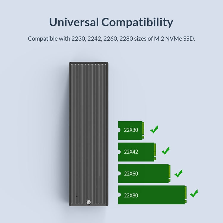 Caja SSD ORICO M2PV-C3 M.2 NVMe, ORICO M2PV-C3