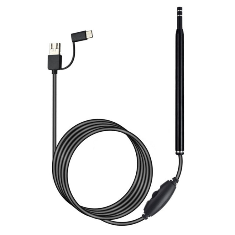 3 en 1 USB HD Digital Inspección Otoscopio Tipo Oído Endoscopio Digital Cera de Oído