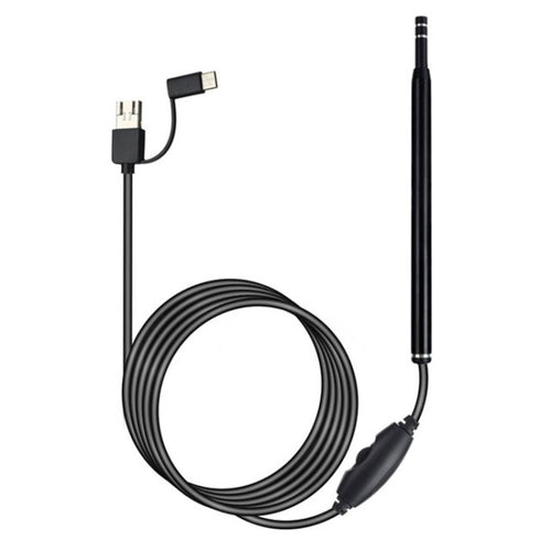 3 en 1 USB HD Digital Inspección Otoscopio Tipo Oído Endoscopio Digital Cera de Oído