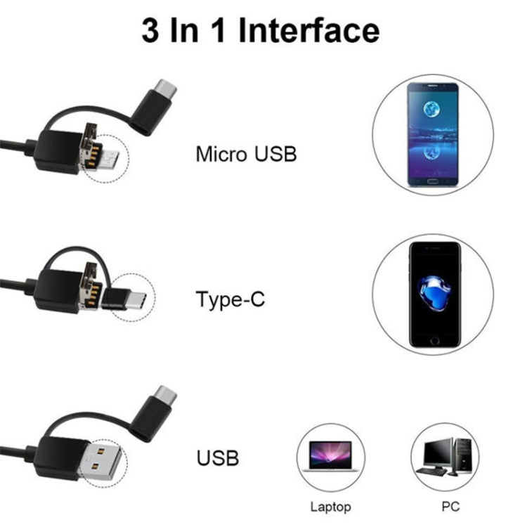 3 en 1 USB HD Digital Inspección Otoscopio Tipo Oído Endoscopio Digital Cera de Oído
