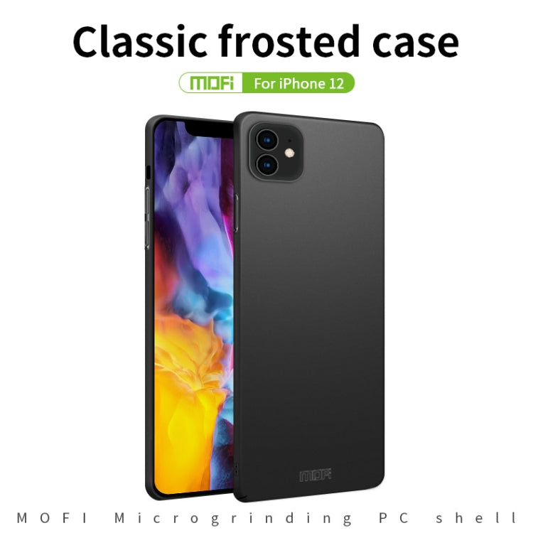 Estuche rígido ultrafino MOFI Frosted PC, For iPhone 12 mini, For iPhone 12 Pro Max, For iPhone 12 / 12 Pro