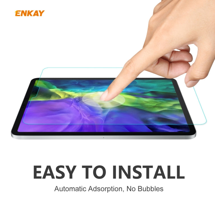 Para iPad Pro 11 2020/2018 ENKAY Hat-Prince 0,33 mm 9H Dureza superficial 2.5D Protector de vidrio templado a prueba de explosiones, For iPad Pro 11 2022 / 2021 / 2020 / 2018(1pc)