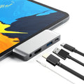 Adaptador HUB 4 en 1 Tipo-C / USB-C a HDMI + AUX + USB + PD Tipo-C / USB-C Base HD multifunción