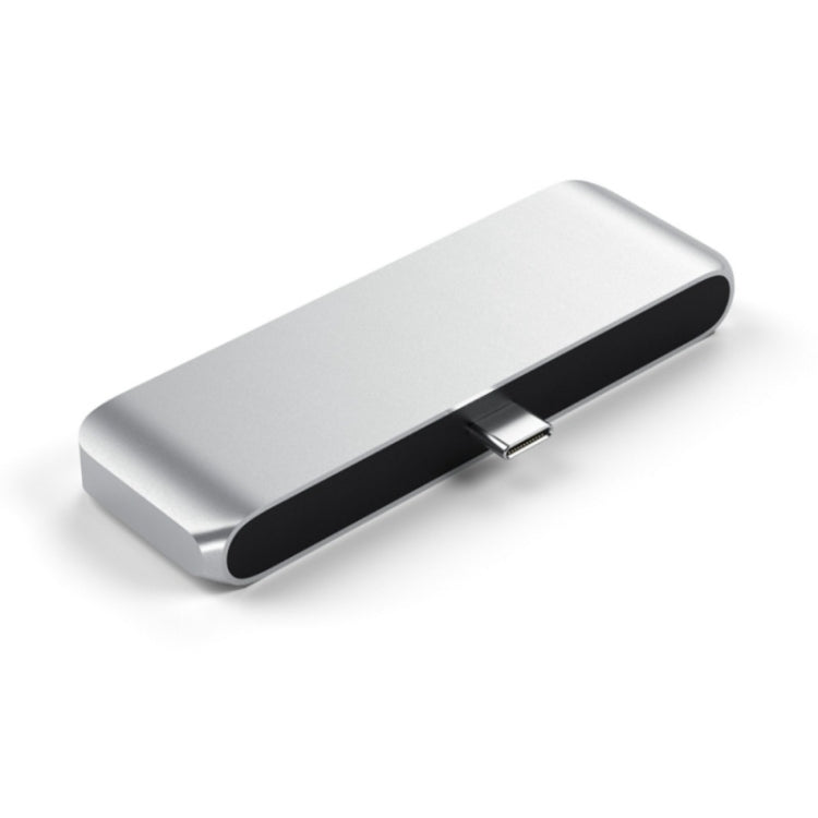 Adaptador HUB 4 en 1 Tipo-C / USB-C a HDMI + AUX + USB + PD Tipo-C / USB-C Base HD multifunción