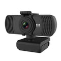 Richwell PC-06 Mini cámara web para PC con enfoque automático, rotación de 360 grados, 4,0 MP, HD, con micrófono de reducción de ruido