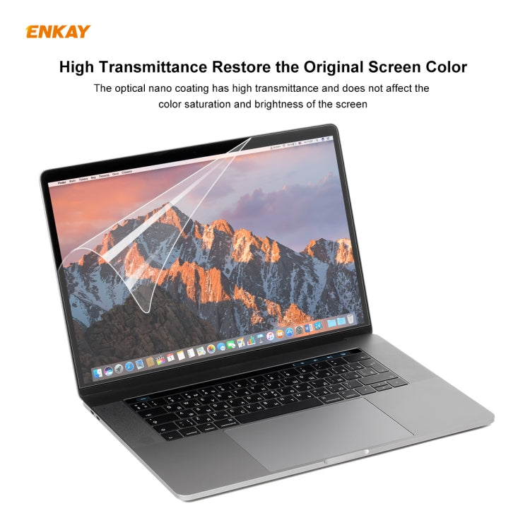 ENKAY para MacBook Pro 16 pulgadas A2141 (2019) Protector de pantalla transparente HD PET para portátil, For MacBook Pro 16 inch A2141 (2019)