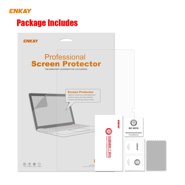 ENKAY para MacBook Pro 16 pulgadas A2141 (2019) Protector de pantalla transparente HD PET para portátil, For MacBook Pro 16 inch A2141 (2019)