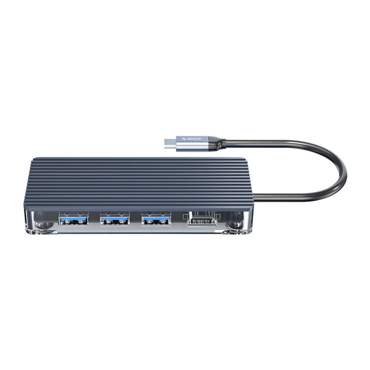ORICO 6 en 1 HUB transparente tipo C, WB-6TS
