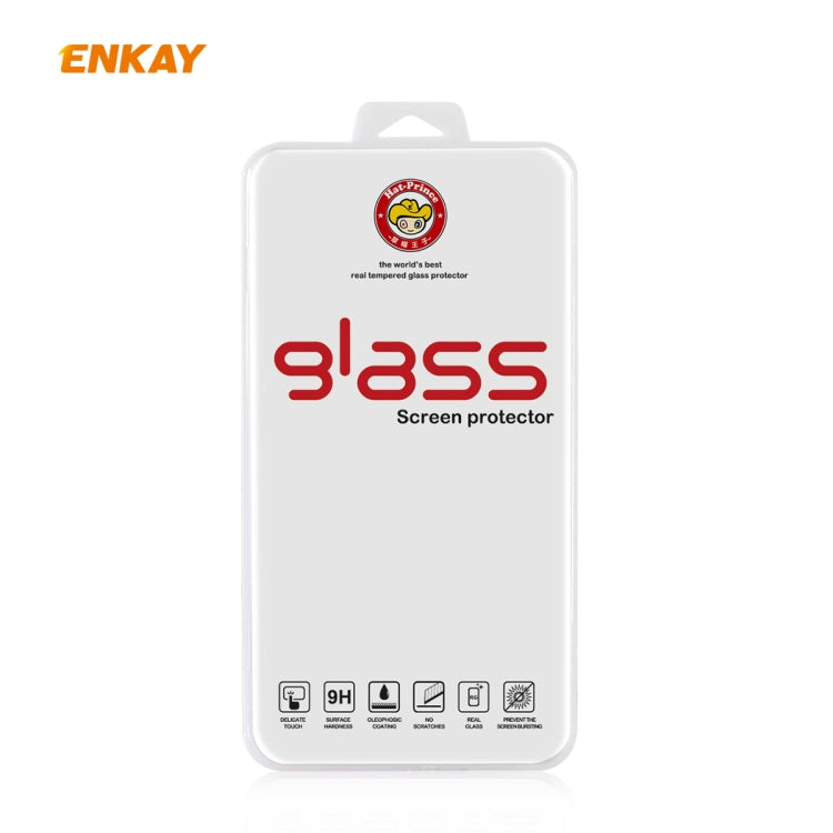 ENKAY Hat-Prince 0.26mm 9H 2.5D Película de vidrio templado a prueba de explosiones con borde curvo, For iPhone 12 mini, For iPhone 12 / 12 Pro, For iPhone 12 Pro Max