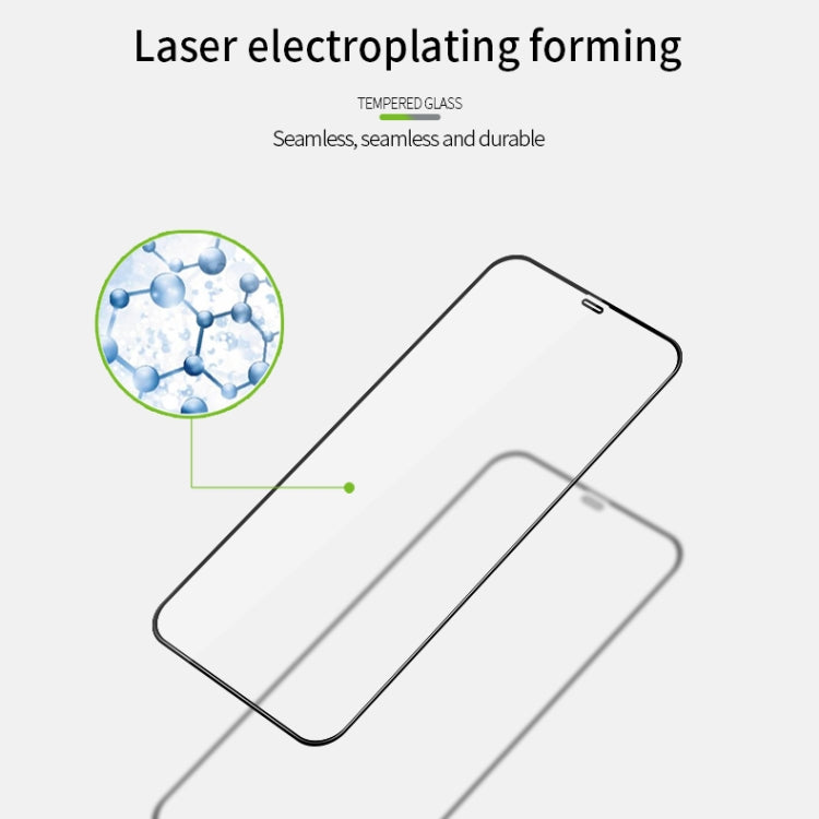 Película de vidrio templado de pantalla curva a prueba de explosiones MOFI 9H 3D, For iPhone 12 mini, For iPhone 12 Pro Max, For iPhone 12 / 12 Pro