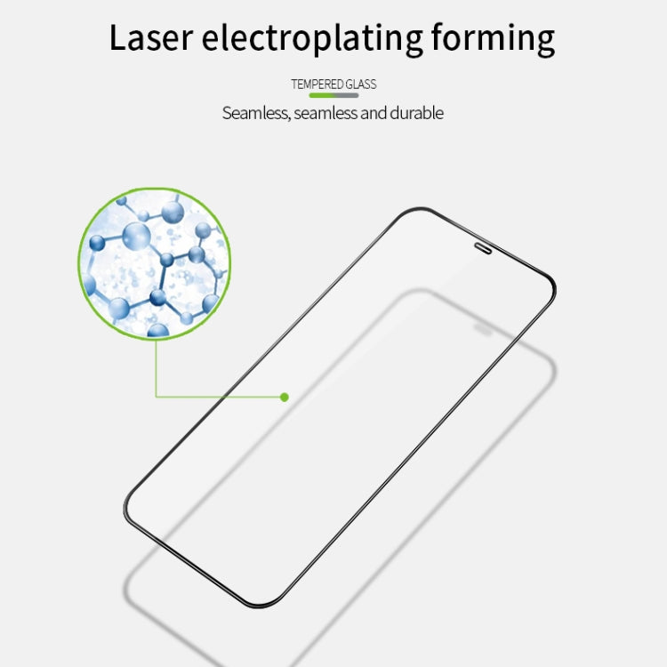 Película de vidrio templado de pantalla curva a prueba de explosiones MOFI 9H 3D, For iPhone 12 mini, For iPhone 12 Pro Max, For iPhone 12 / 12 Pro