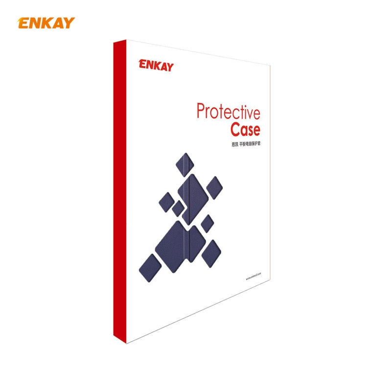 Para iPad Air 2020 10.9 / iPad Pro 11 2018 ENKAY ENK-8013 Funda inteligente de cuero PU + plástico con soporte triple, For iPad Air 11 2024 / Pro 11 2018 / Air 10.9 2022