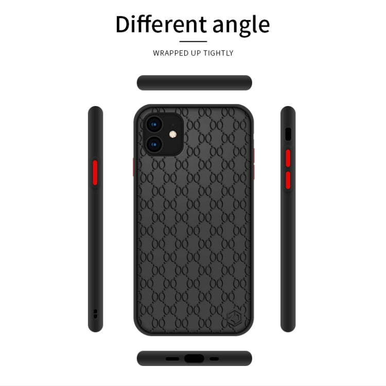 PINWUYO Serie 2 Generación PC + TPU Estuche protector anticaída todo incluido, For iPhone12 mini, For iPhone 12 Pro Max, For iPhone 12 / 12 Pro