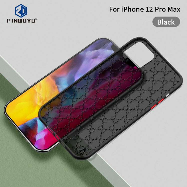 PINWUYO Serie 2 Generación PC + TPU Estuche protector anticaída todo incluido, For iPhone12 mini, For iPhone 12 Pro Max, For iPhone 12 / 12 Pro