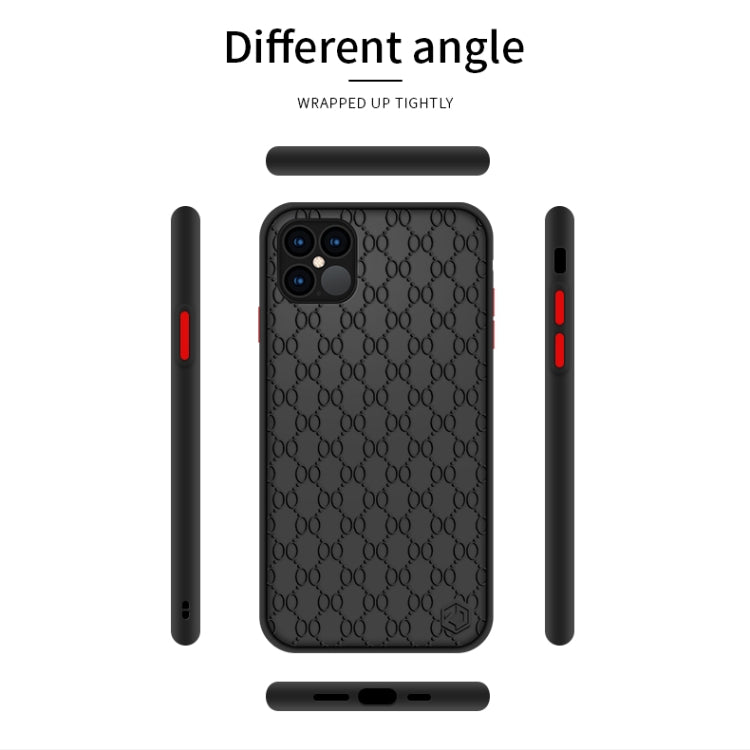 PINWUYO Serie 2 Generación PC + TPU Estuche protector anticaída todo incluido, For iPhone12 mini, For iPhone 12 Pro Max, For iPhone 12 / 12 Pro