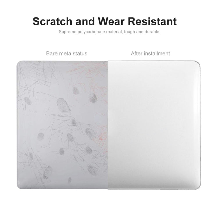 Funda protectora ENKAY Crystal Laptop para MacBook Air 13.6 2022 A2681, Single Case