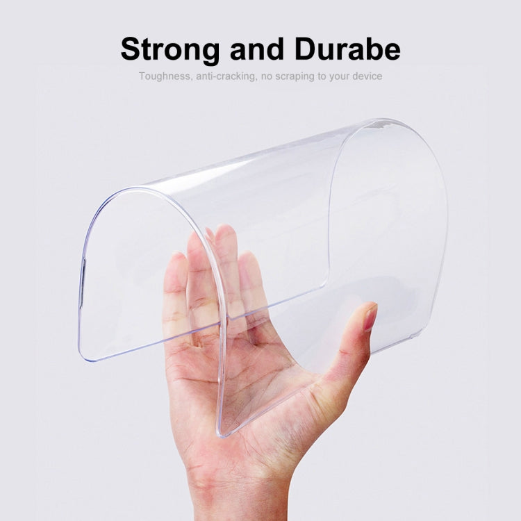 ENKAY 3 en 1 funda de cristal para portátil con película de teclado TPU/tapones antipolvo para MacBook Air 13,6 2022 A2681 versión de EE. UU., 3 in 1 US Version