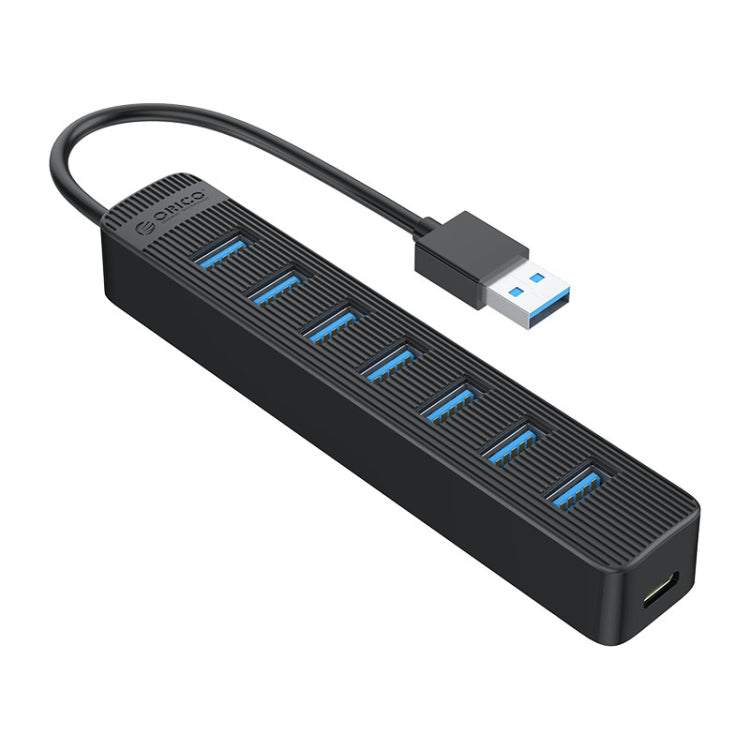 ORICO TWU3-7A-BK HUB USB 3.0 de 7 puertos, TWU3-7A