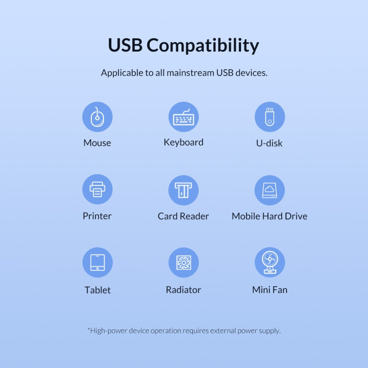 ORICO TWU3-7A-BK HUB USB 3.0 de 7 puertos, TWU3-7A