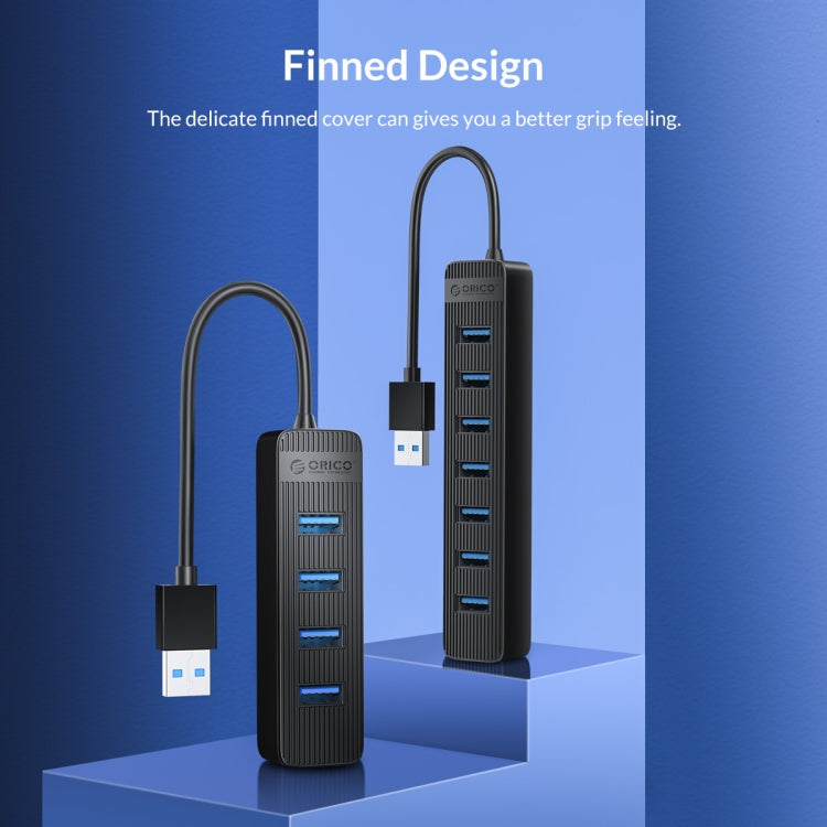 ORICO TWU3-7A-BK HUB USB 3.0 de 7 puertos, TWU3-7A