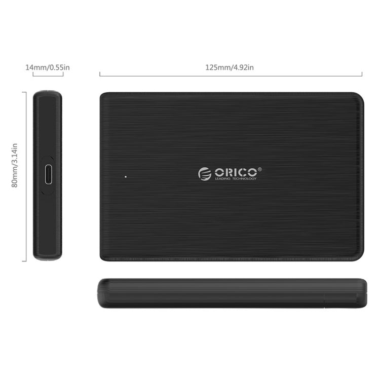 ORICO 2189C3 Caja para disco duro tipo C de 2,5 pulgadas