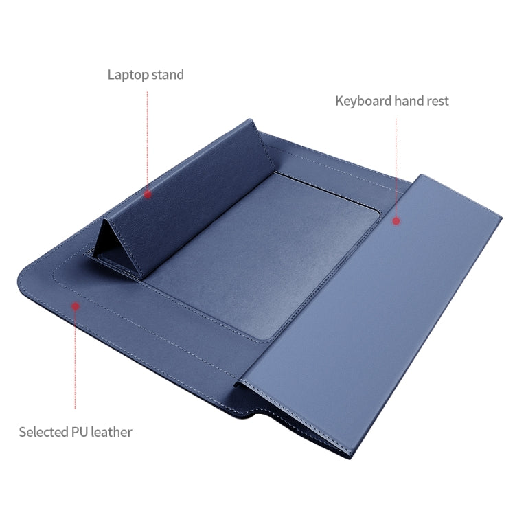 4 en 1 Uuniversal Laptop Holder PU Impermeable Protección Muñeca Laptop Bag, 11/12inch, 13/14inch, 15/16inch