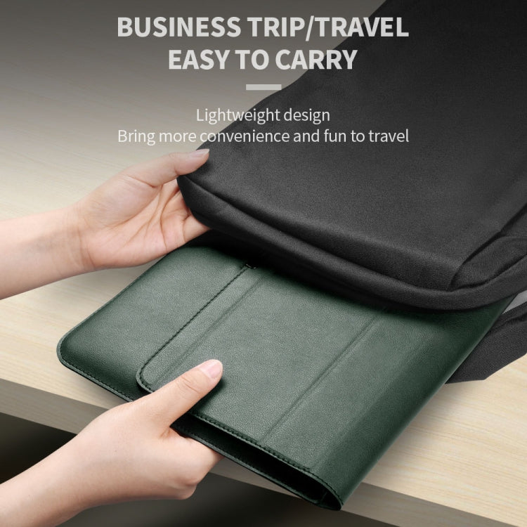 4 en 1 Uuniversal Laptop Holder PU Impermeable Protección Muñeca Laptop Bag, 11/12inch, 13/14inch, 15/16inch