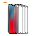 5 PCS ENKAY Hat-Prince 0.26mm 9H 6D Protector de vidrio templado de cobertura total curvo, For iPhone 12 mini, For iPhone 12 / 12 Pro, For iPhone 12 Pro Max