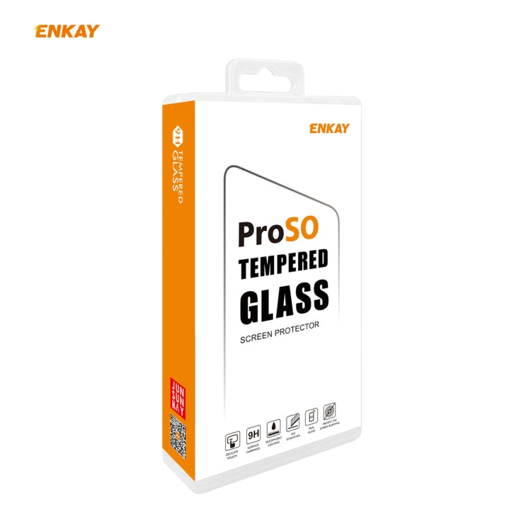 5 uds ENKAY Hat-Prince Anti-drop Full Glue vidrio templado película de pantalla completa Protector anticaída, For iPhone 12 mini(5 PCS), For iPhone 12 / 12 Pro(5 PCS), For iPhone 12 Pro Max(5 PCS)