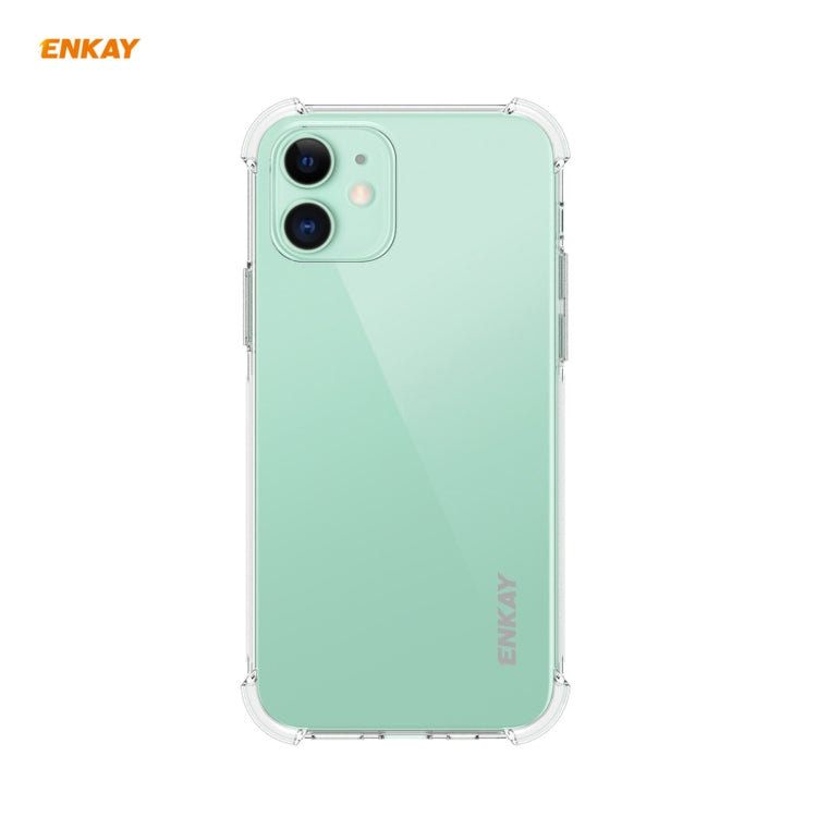 Hat-Prince ENKAY ENK-PC049 Estuche transparente de TPU suave a prueba de golpes, For iPhone 12 mini, For iPhone 12 / 12 Pro, For iPhone 12 Pro Max